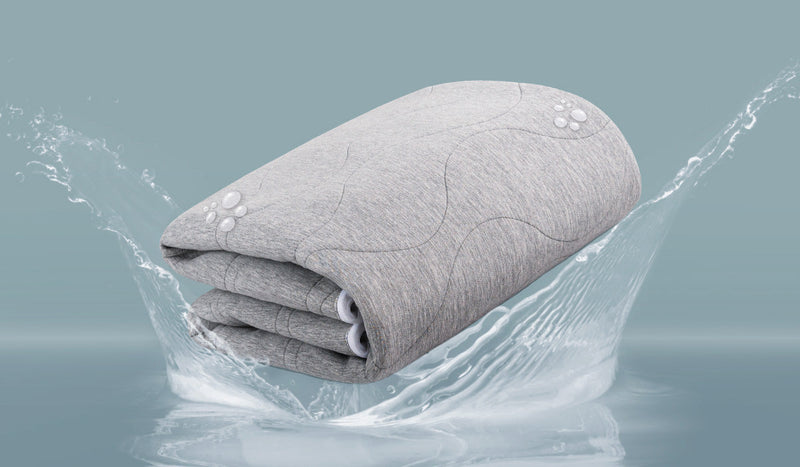 An image of a crib mattress protector.