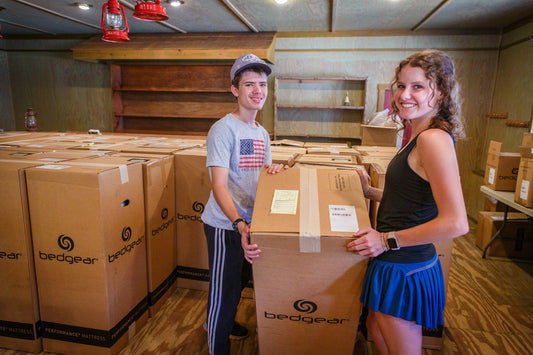 BEDGEAR Foundation Partners with Common Ground Montgomery to Donate Dozens of Mattresses and Bedding to Inner City Children for Summer Camp Retreat