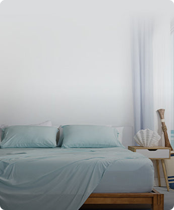 Split king sheets on a split king mattress.