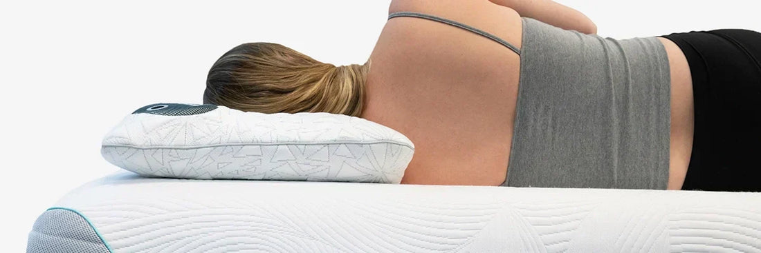 A woman sleeping on one of the best pillows for side sleepers.