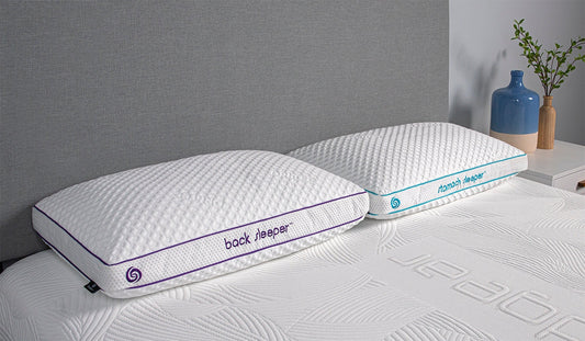 Two different BEDGEAR pillow sizes.
