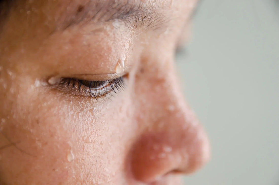 A person dealing with night sweats.