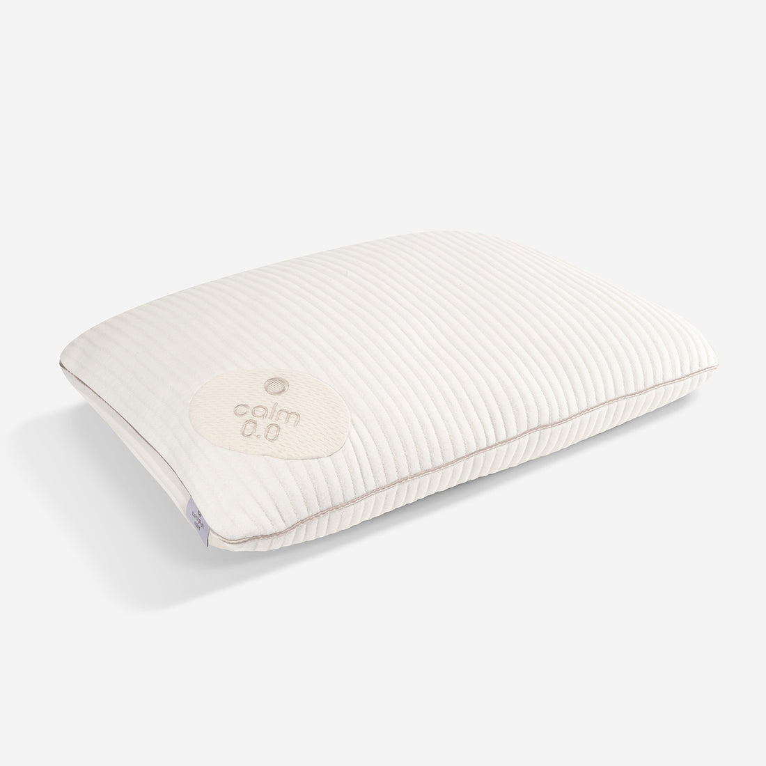 A Calm 0.0 size Pillow on a white background. "0.0"