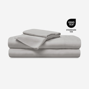 King Size Blue Hyper-Linen Performance® Sheet Set