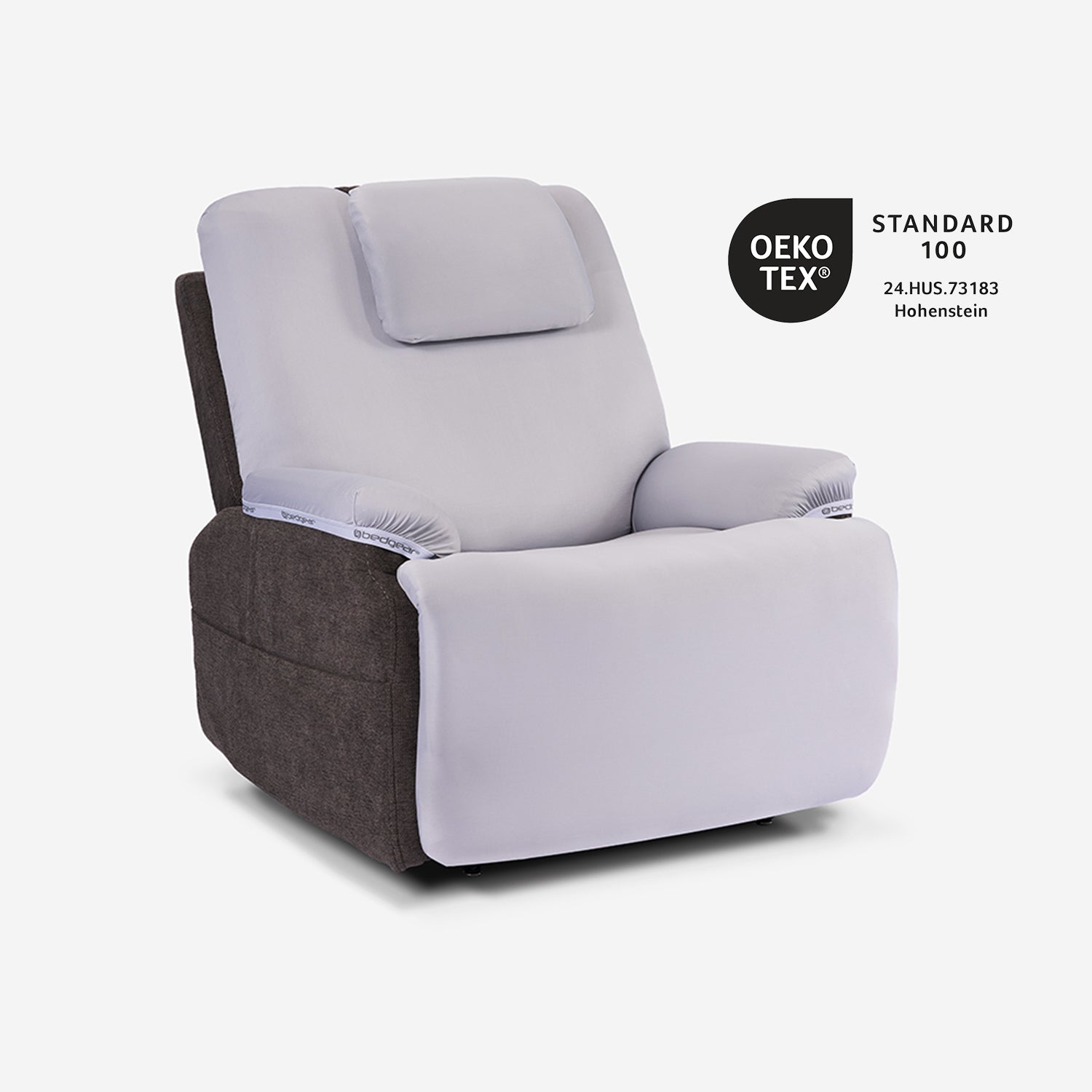 An image of zecliner sheets on a recliner.