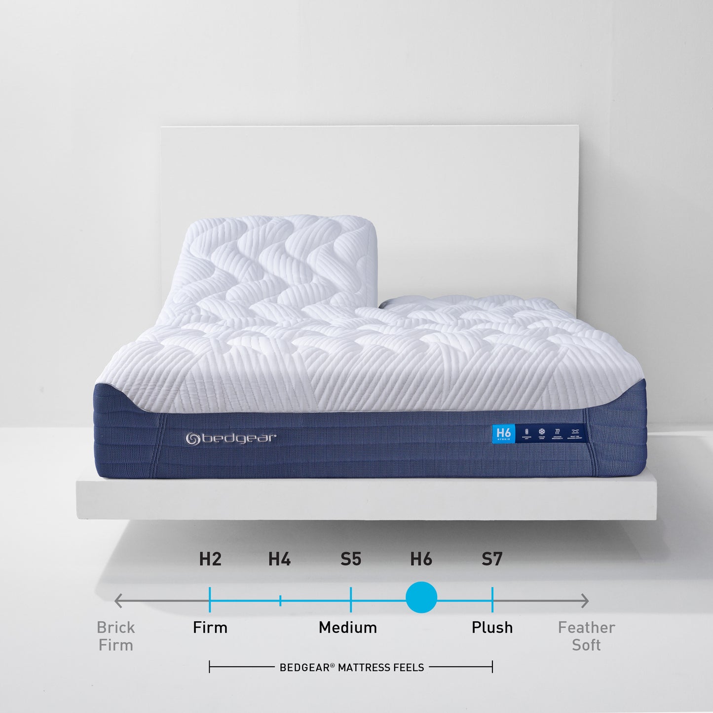 H Performance Pillowtop-H6 Split Head