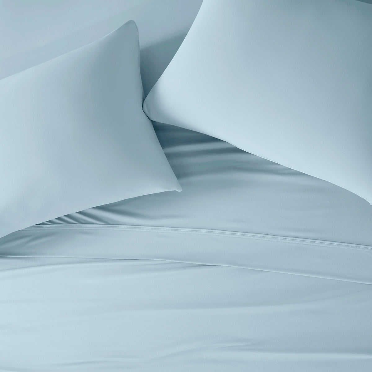An image of light blue VerTex sheets.
