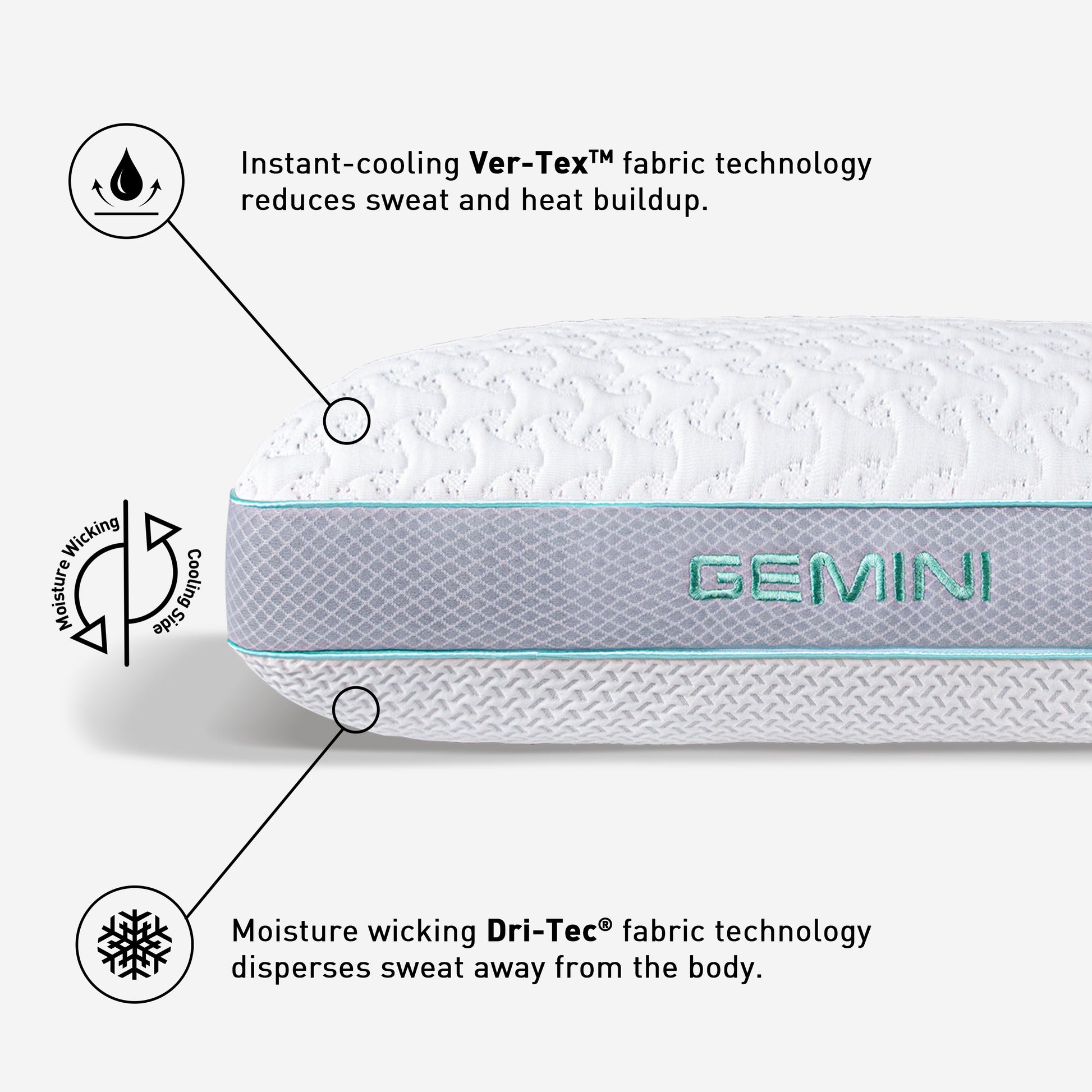 Gemini Performance® Pillow