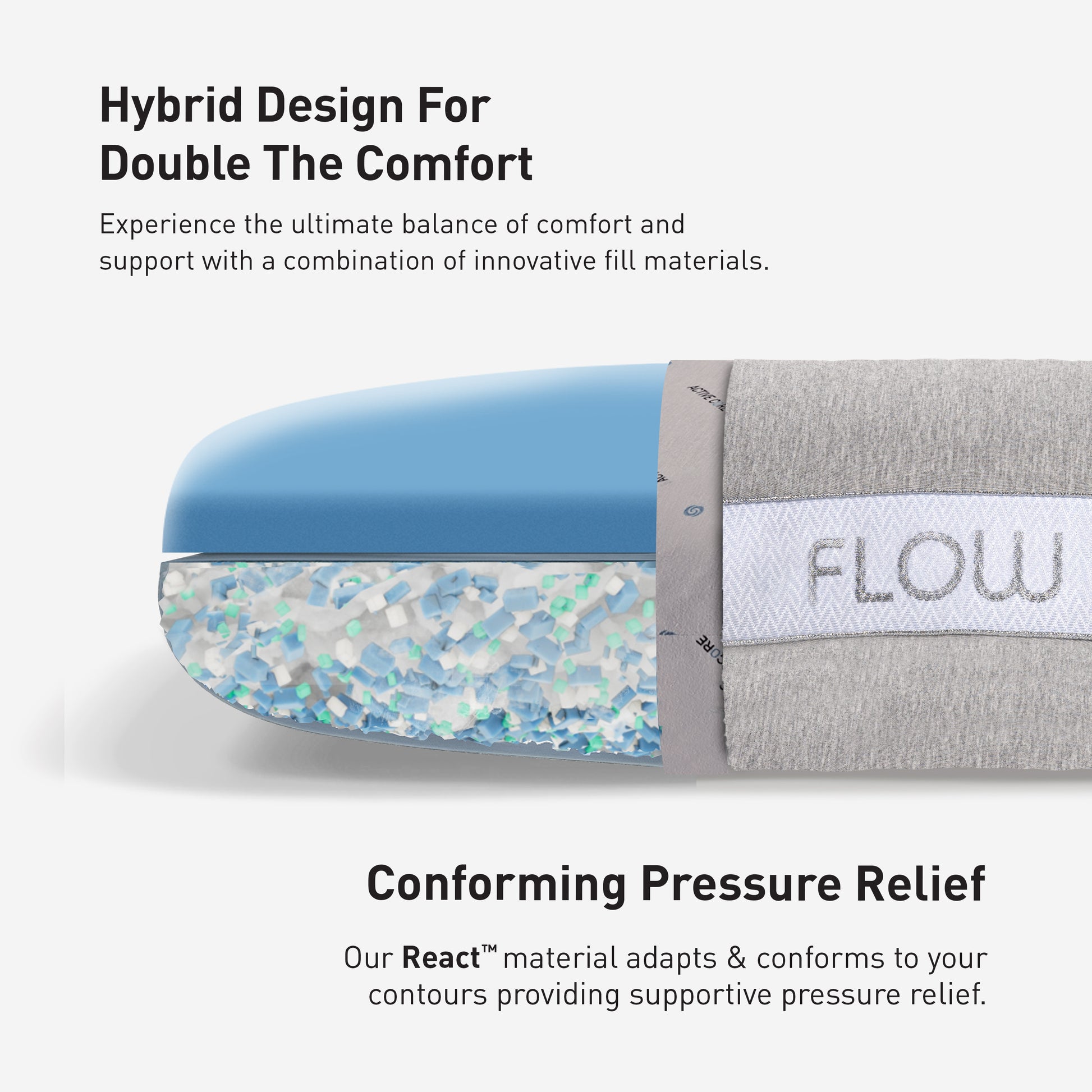 Flow Cuddle Curve Pillow