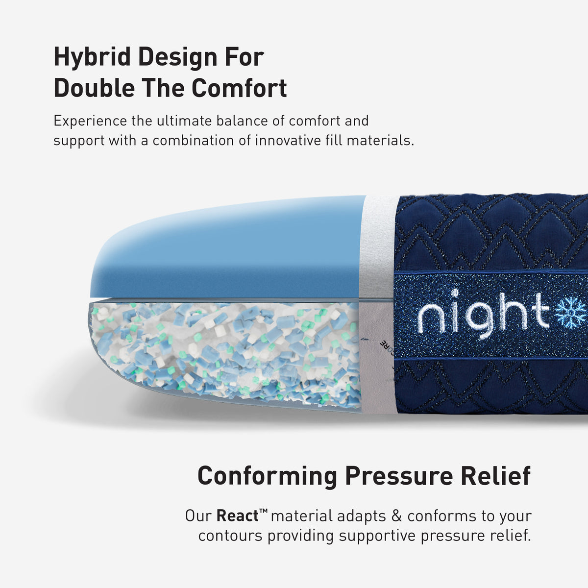 Night Ice Performance® Pillow (by GS)