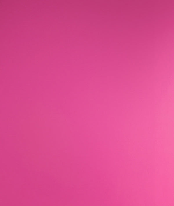 A pink gradient background. 