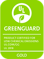 GREENGUARD<br>Gold Certified